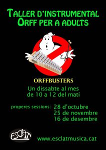 cartell orffbusters 1r trimestre 17-18