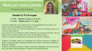 Música en família amb Mercè Redorta @ Esclat, escola de música | Manresa | Catalunya | Espanya